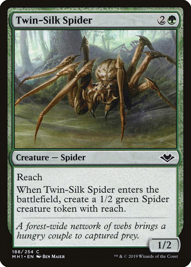 Twin-Silk Spider [Modern Horizons] | Sanctuary Gaming
