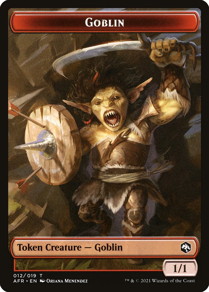 Lost Mine of Phandelver // Goblin Double-Sided Token [Dungeons & Dragons: Adventures in the Forgotten Realms Tokens] | Sanctuary Gaming