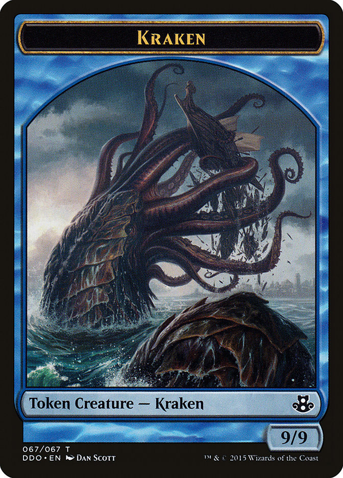 Kraken Token [Duel Decks: Elspeth vs. Kiora] | Sanctuary Gaming