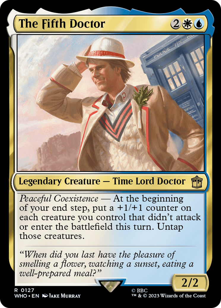 The Fifth Doctor [Doctor Who] | Sanctuary Gaming