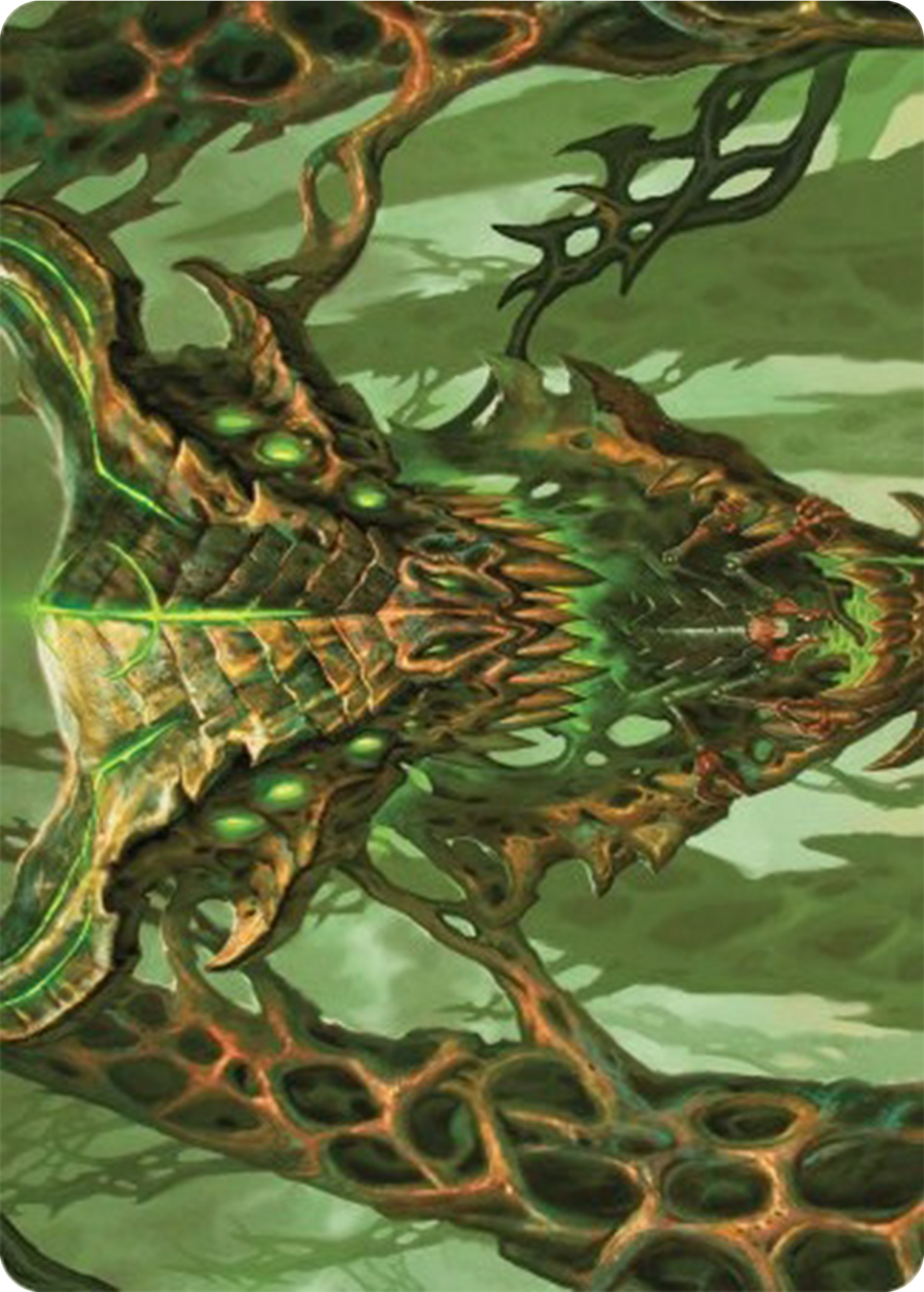 Colossal Dreadmask Art Card [Modern Horizons 3 Art Series] | Sanctuary Gaming
