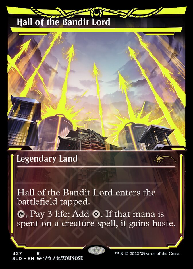 Hall of the Bandit Lord (Neon Ink Yellow) [Secret Lair Drop Series] | Sanctuary Gaming