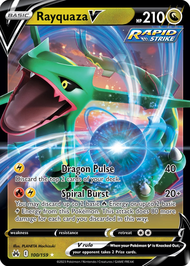 Rayquaza V 100/159 (Jumbo Card) [Sword & Shield: Evolving Skies] | Sanctuary Gaming