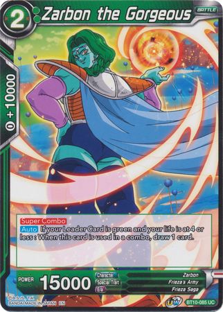 Zarbon the Gorgeous (BT10-085) [Rise of the Unison Warrior 2nd Edition] | Sanctuary Gaming