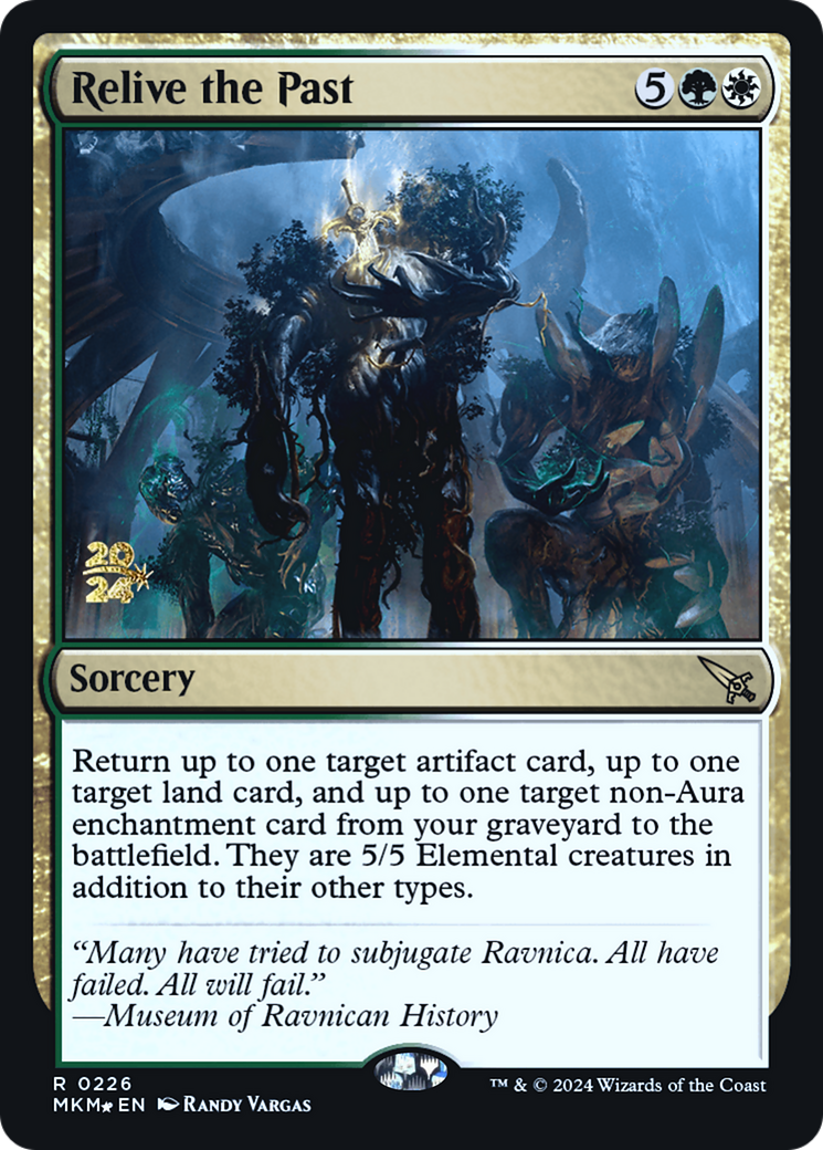 Relive the Past [Murders at Karlov Manor Prerelease Promos] | Sanctuary Gaming