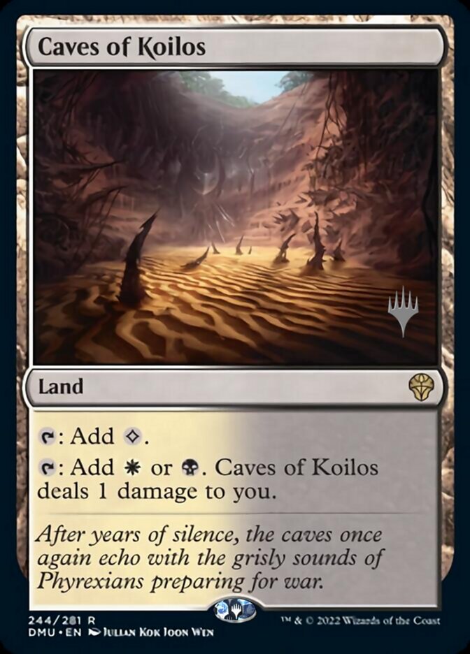 Caves of Koilos (Promo Pack) [Dominaria United Promos] | Sanctuary Gaming