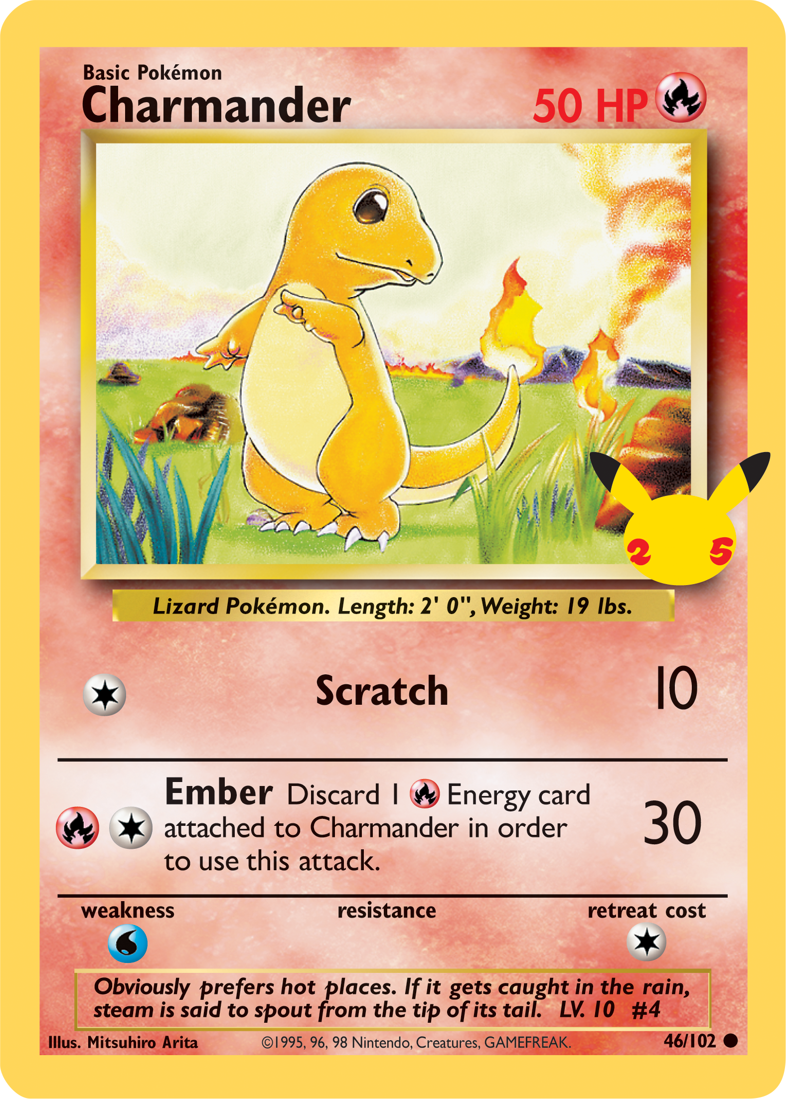 Charmander (46/102) (Jumbo Card) [First Partner Pack] | Sanctuary Gaming