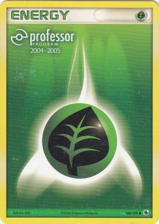 Grass Energy (104/109) (2004 2005) [Professor Program Promos] | Sanctuary Gaming