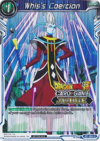 Whis's Coercion (BT1-055) [Judge Promotion Cards] | Sanctuary Gaming