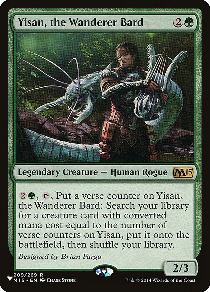 Yisan, the Wanderer Bard [The List] | Sanctuary Gaming