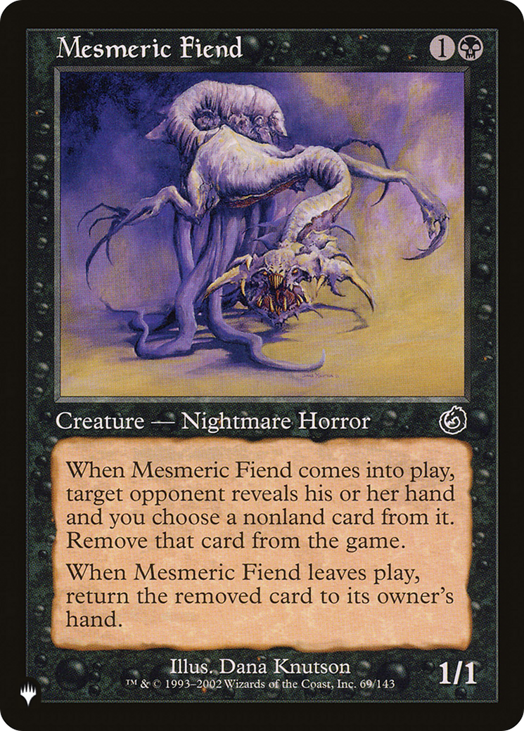 Mesmeric Fiend [The List Reprints] | Sanctuary Gaming