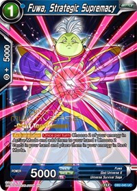 Fuwa, Strategic Supremacy (Divine Multiverse Draft Tournament) (DB2-045) [Tournament Promotion Cards] | Sanctuary Gaming