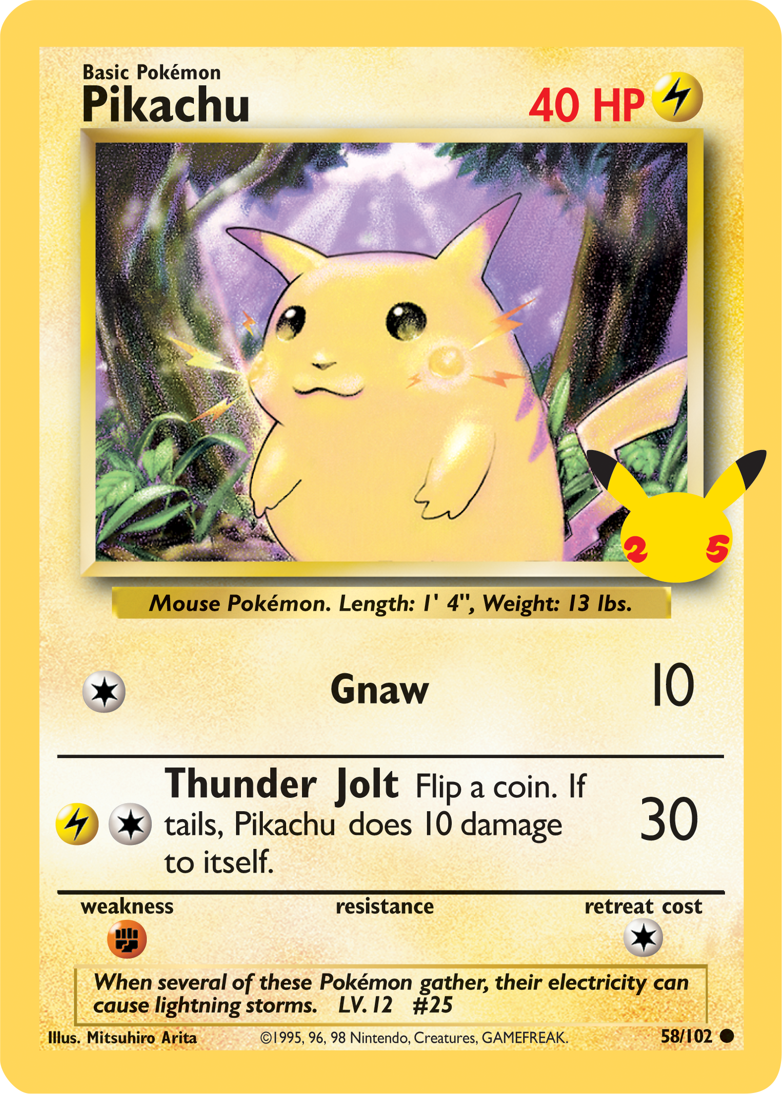 Pikachu (58/102) (Jumbo Card) [First Partner Pack] | Sanctuary Gaming