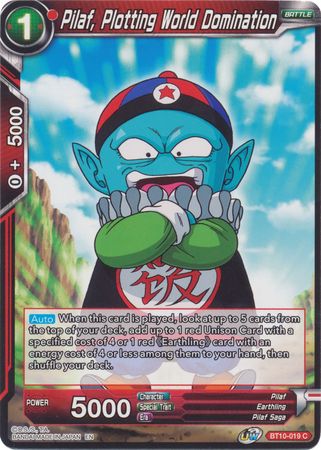 Pilaf, Plotting World Domination (BT10-019) [Rise of the Unison Warrior 2nd Edition] | Sanctuary Gaming