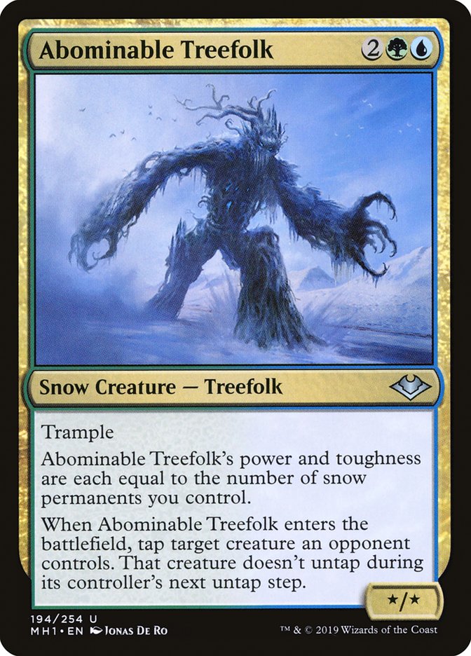 Abominable Treefolk [Modern Horizons] | Sanctuary Gaming