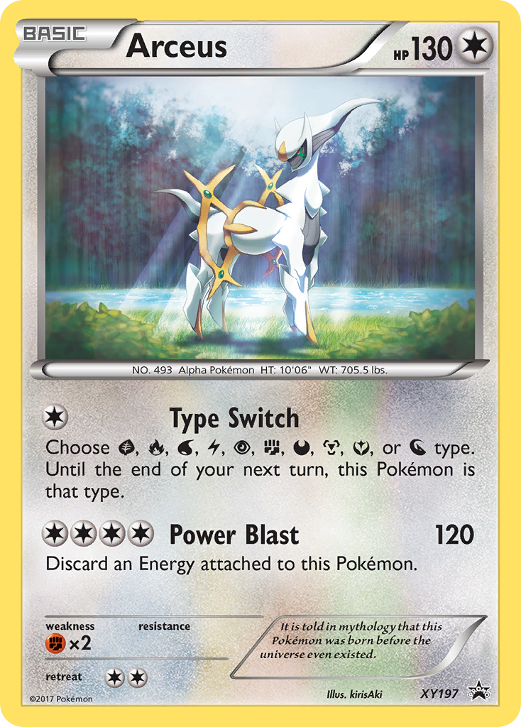 Arceus (XY197) [XY: Black Star Promos] | Sanctuary Gaming