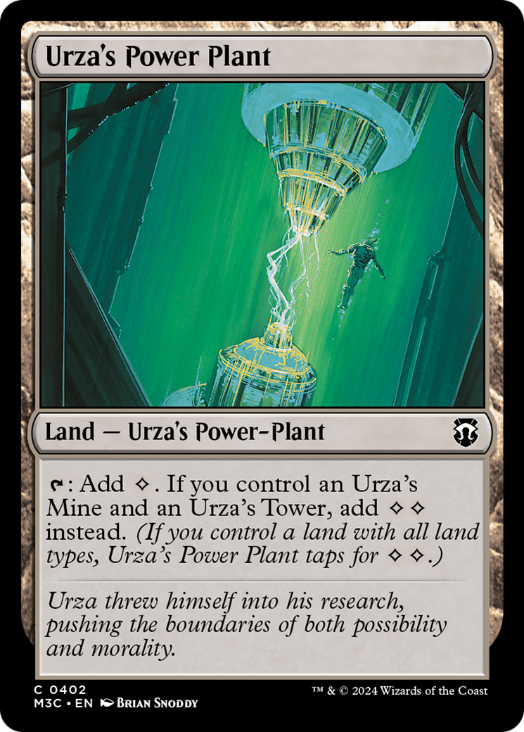 Urza's Power Plant (Ripple Foil) [Modern Horizons 3 Commander] | Sanctuary Gaming