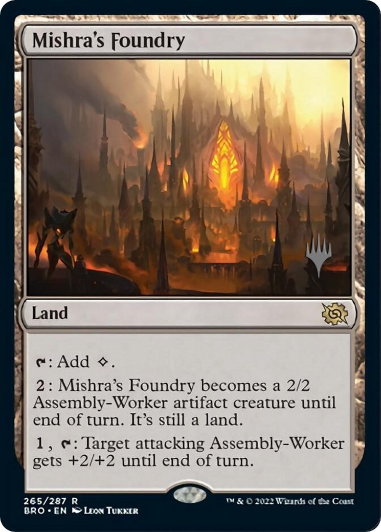 Mishra's Foundry (Promo Pack) [The Brothers' War Promos] | Sanctuary Gaming