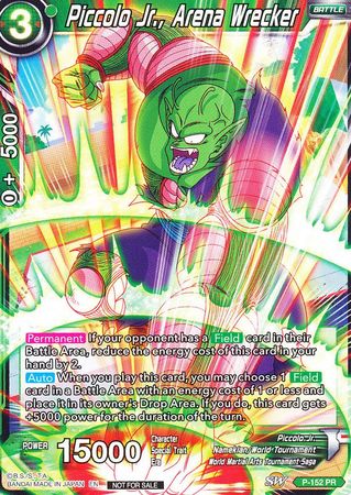Piccolo Jr., Arena Wrecker (Power Booster: World Martial Arts Tournament) (P-152) [Promotion Cards] | Sanctuary Gaming