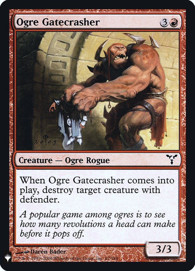 Ogre Gatecrasher [Mystery Booster] | Sanctuary Gaming