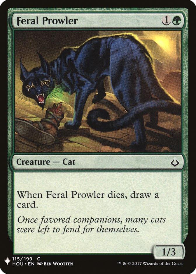 Feral Prowler [Mystery Booster] | Sanctuary Gaming