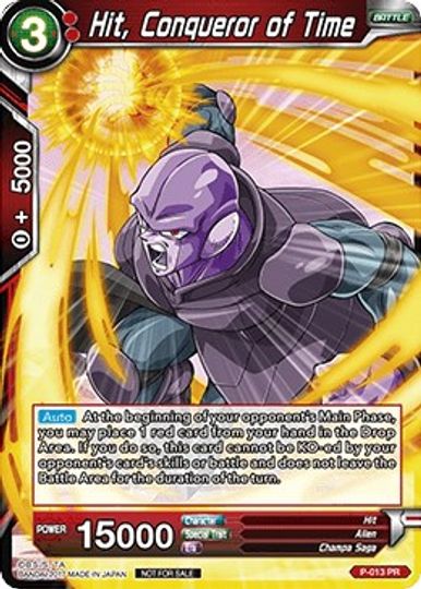 Hit, Conqueror of Time (P-013) [Promotion Cards] | Sanctuary Gaming