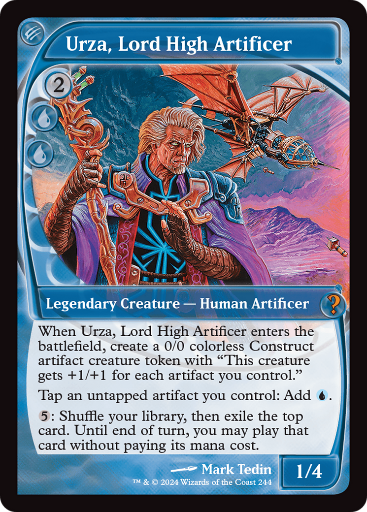 Urza, Lord High Artificer (Future Sight) [Mystery Booster 2] | Sanctuary Gaming