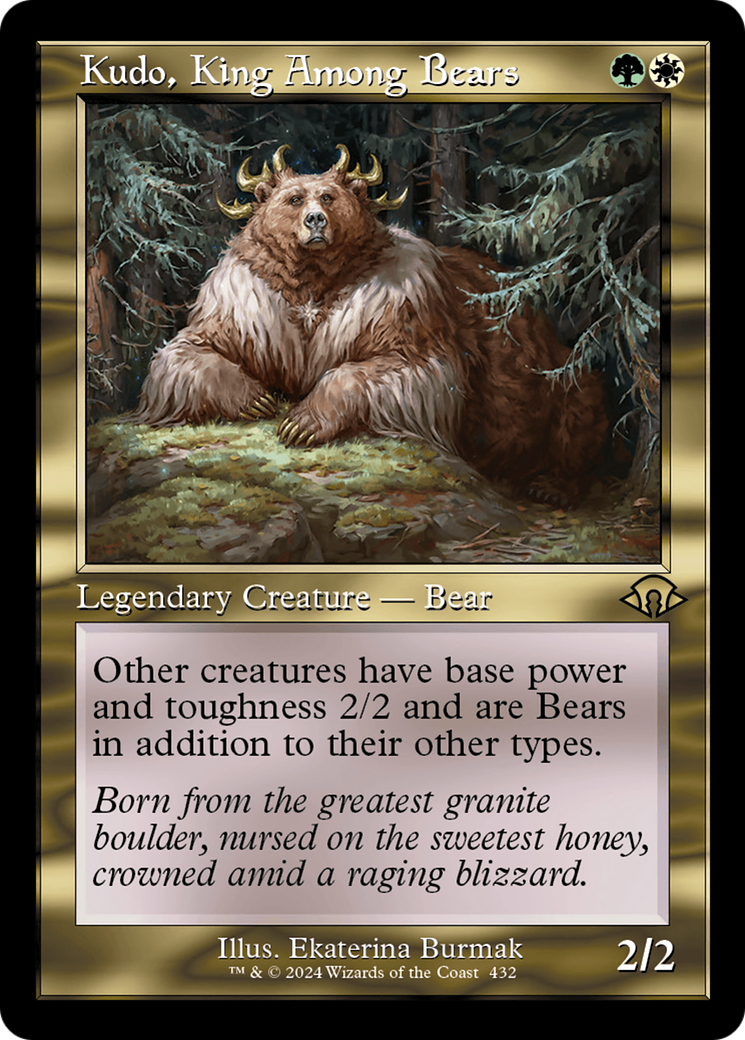 Kudo, King Among Bears (Retro) [Modern Horizons 3] | Sanctuary Gaming