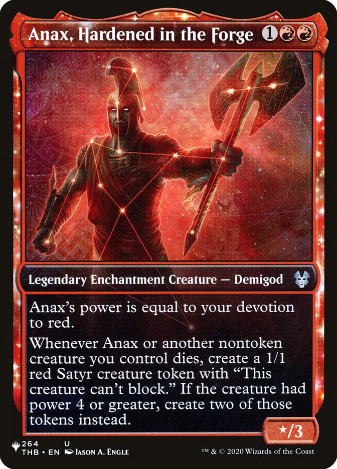 Anax, Hardened in the Forge [The List] | Sanctuary Gaming