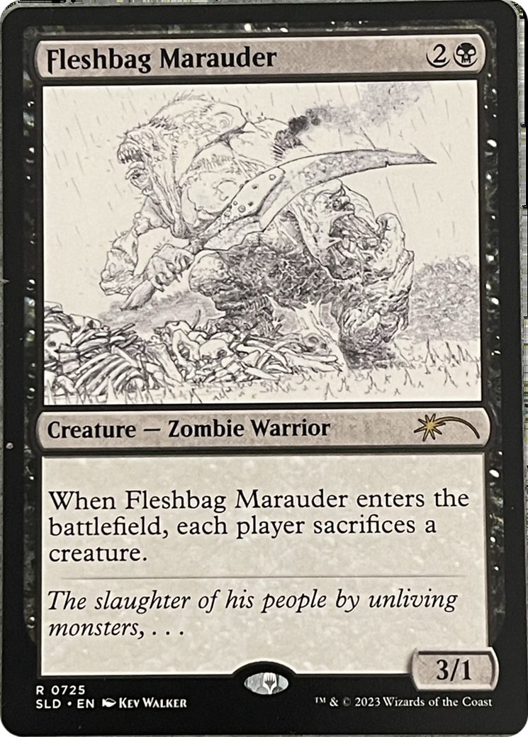 Fleshbag Marauder (Sketch Showcase) [Secret Lair Drop Series] | Sanctuary Gaming