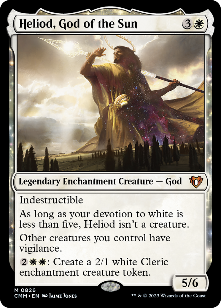 Heliod, God of the Sun [Commander Masters] | Sanctuary Gaming