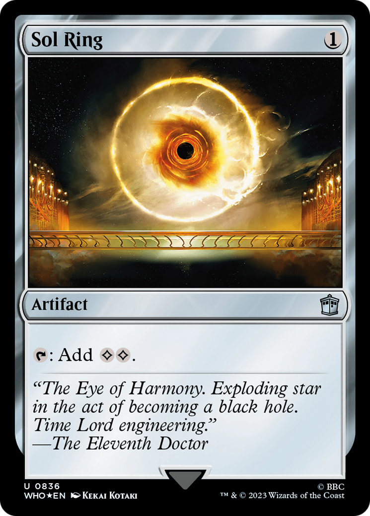 Sol Ring (Surge Foil) [Doctor Who] | Sanctuary Gaming