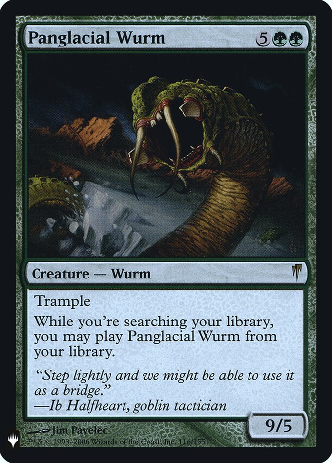 Panglacial Wurm [Mystery Booster] | Sanctuary Gaming
