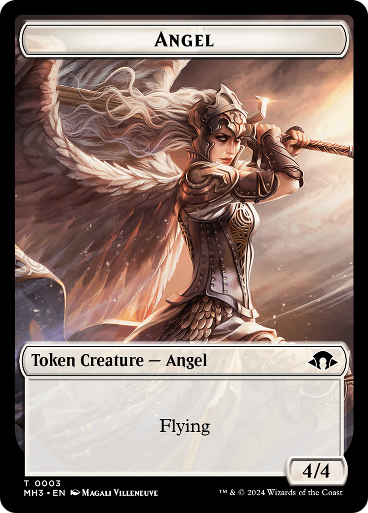 Servo // Angel Double-Sided Token [Modern Horizons 3 Tokens] | Sanctuary Gaming