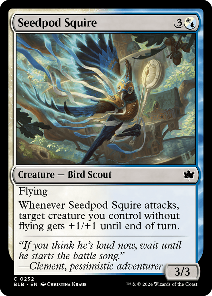 Seedpod Squire [Bloomburrow] | Sanctuary Gaming