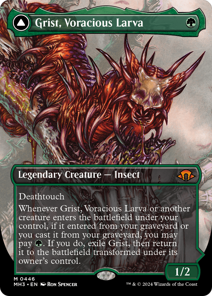 Grist, Voracious Larva // Grist, the Plague Swarm (Borderless) [Modern Horizons 3] | Sanctuary Gaming