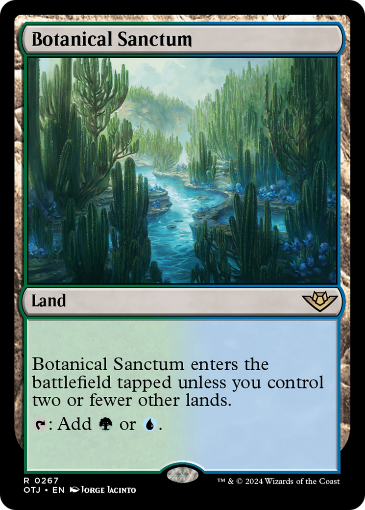 Botanical Sanctum [Outlaws of Thunder Junction] | Sanctuary Gaming