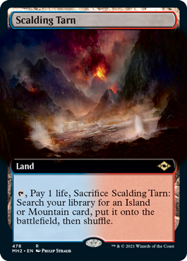 Scalding Tarn (Extended Art) [Modern Horizons 2] | Sanctuary Gaming