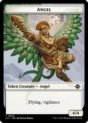 Copy // Angel Double-Sided Token [The Lost Caverns of Ixalan Tokens] | Sanctuary Gaming