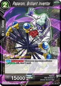 Paparoni, Brilliant Inventor (Divine Multiverse Draft Tournament) (DB2-139) [Tournament Promotion Cards] | Sanctuary Gaming