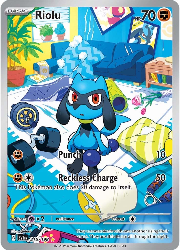 Riolu (215/198) [Scarlet & Violet: Base Set] | Sanctuary Gaming