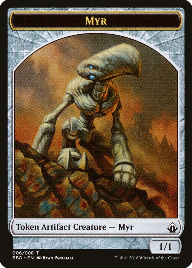 Myr Token [Battlebond Tokens] | Sanctuary Gaming