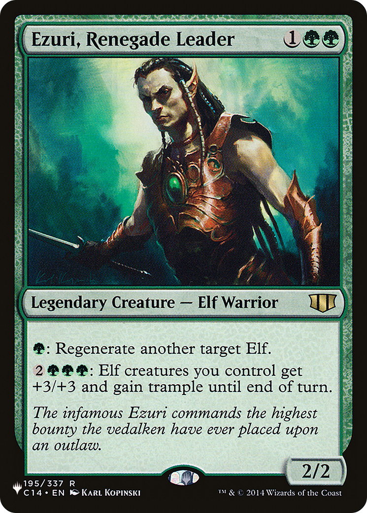 Ezuri, Renegade Leader [The List] | Sanctuary Gaming