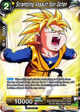 Scrambling Assault Son Goten (P-062) [Promotion Cards] | Sanctuary Gaming