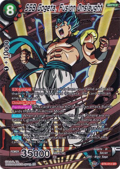 SSB Gogeta, Fusion Onslaught (Collector's Selection Vol. 1) (BT6-014) [Promotion Cards] | Sanctuary Gaming