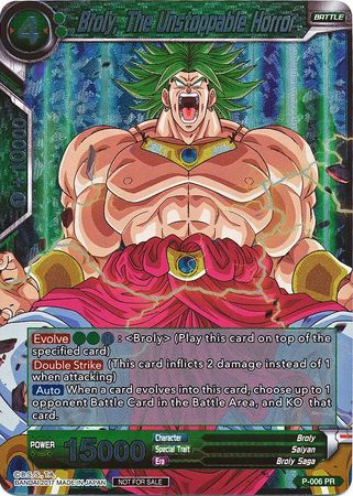 Broly, The Unstoppable Horror (P-006) [Promotion Cards] | Sanctuary Gaming