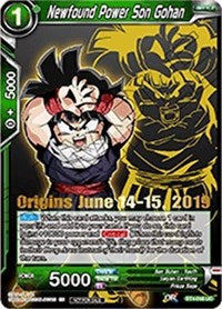 Newfound Power Son Gohan (Origins 2019) (BT4-048_PR) [Tournament Promotion Cards] | Sanctuary Gaming