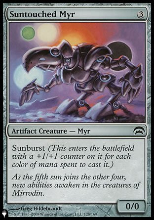 Suntouched Myr [The List] | Sanctuary Gaming