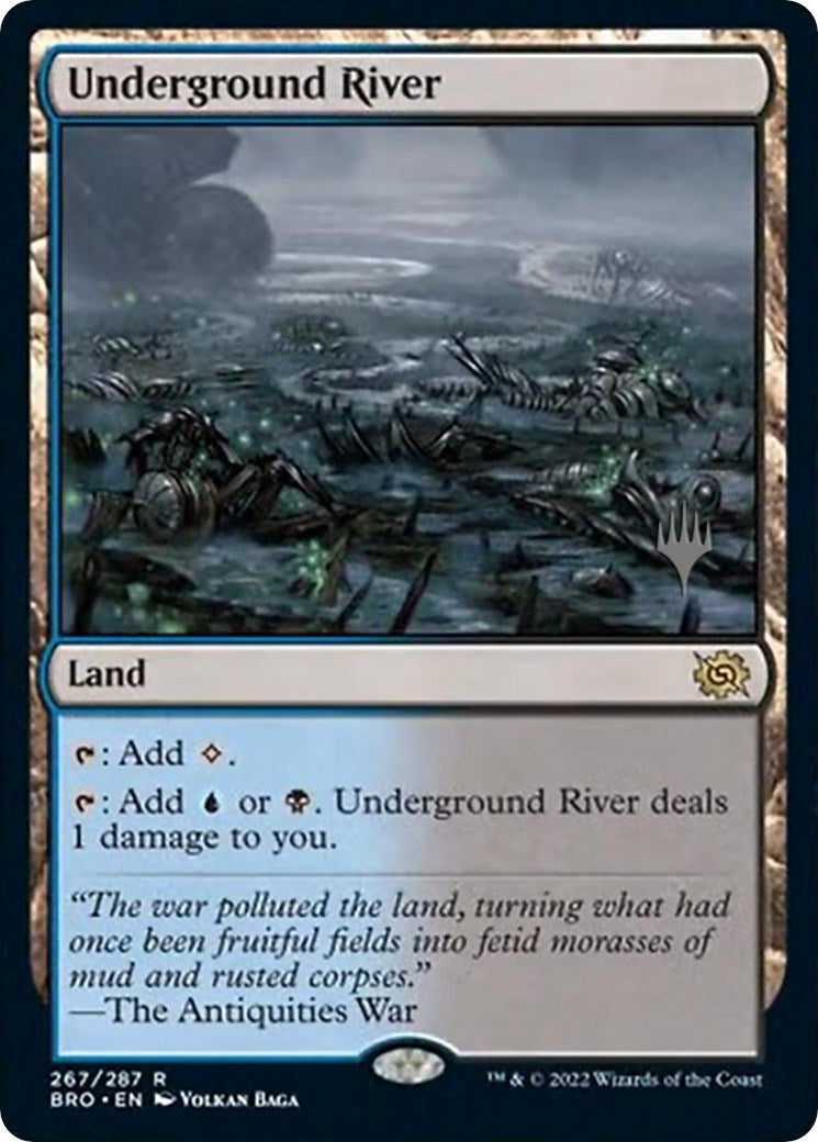 Underground River (Promo Pack) [The Brothers' War Promos] | Sanctuary Gaming