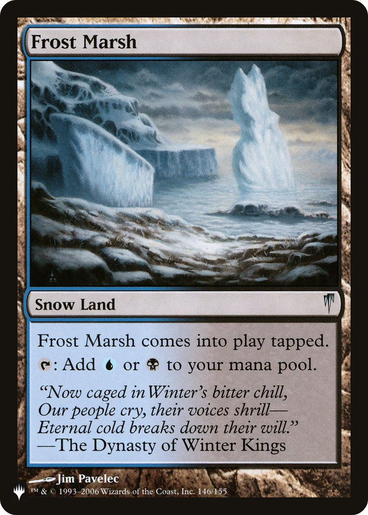 Frost Marsh [The List Reprints] | Sanctuary Gaming